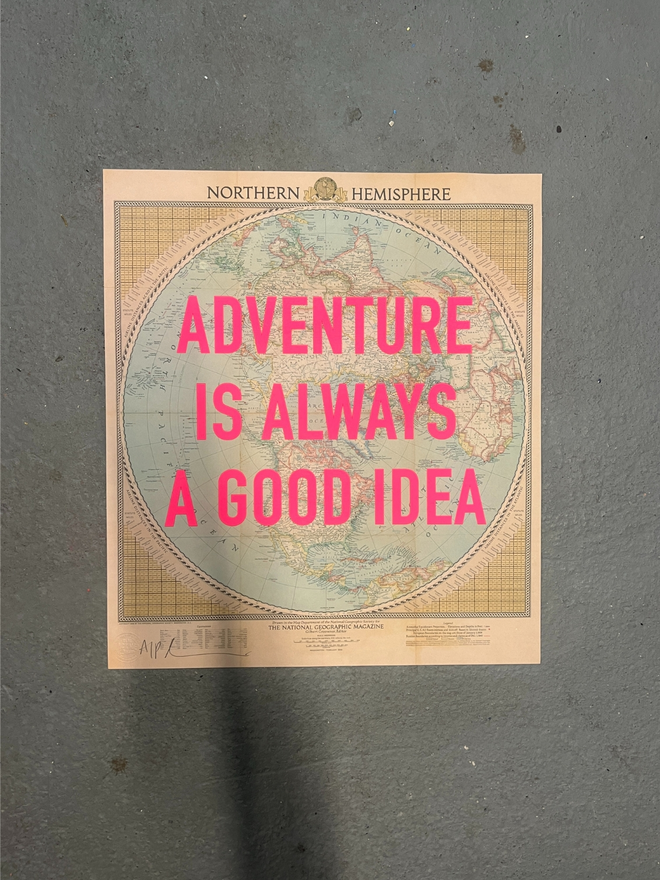 Adventure Is Always A Good Idea Print 