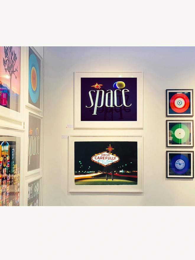 Space Ibiza on the wall at the art fair