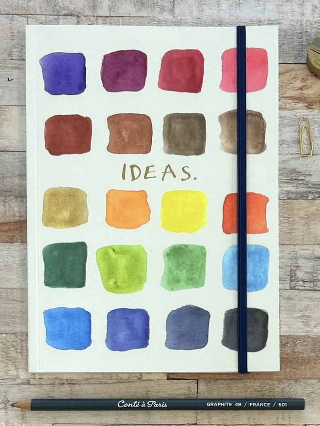 'Paint Swatches Ideas' Notebook