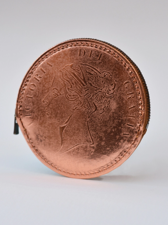 natthakur copper half penny purse