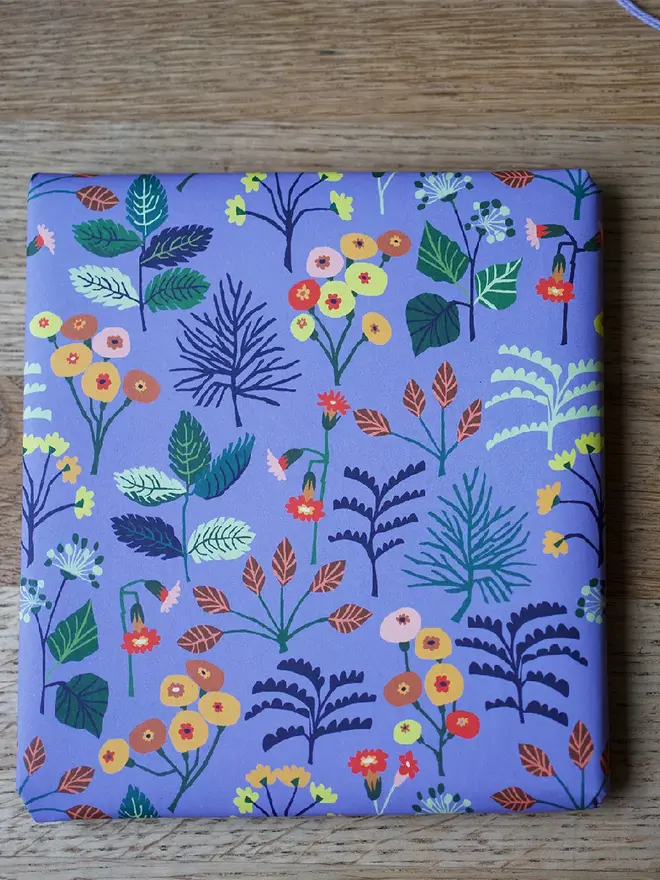 cowslip floral gift wrap