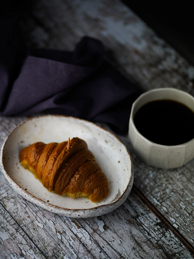 Croissant Candle