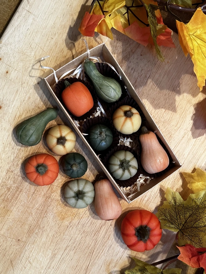 Marzipan Pumpkins & Squashes