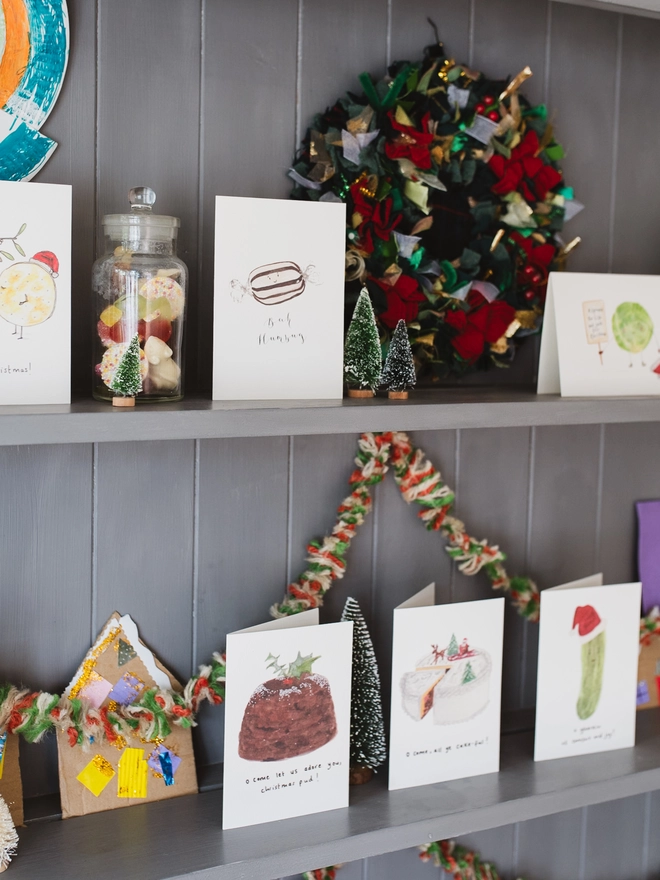 Foodie Christmas Cards