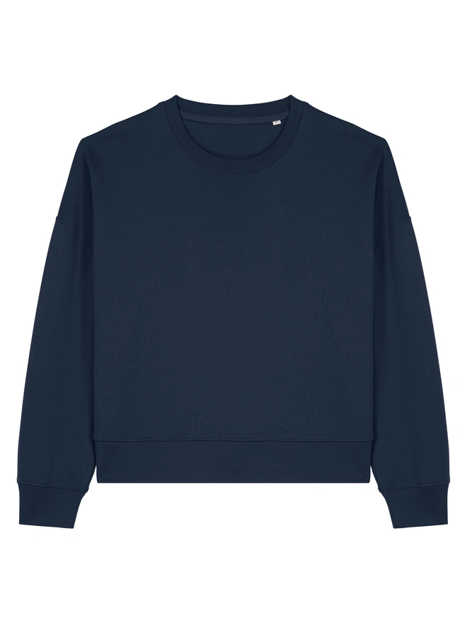 Women’s navy sweatshirt 