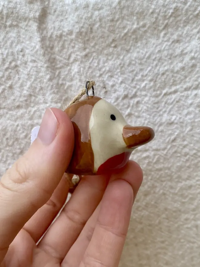 robin decoration right side