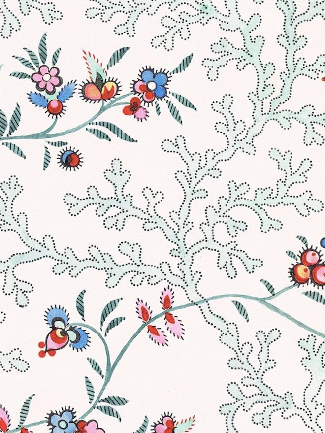 Coral & Fauna In Rainbow Wallpaper