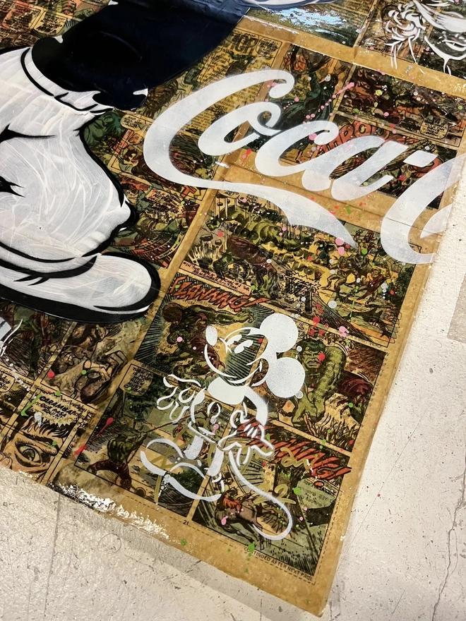 Popeye Pulp Punk Original 1/1