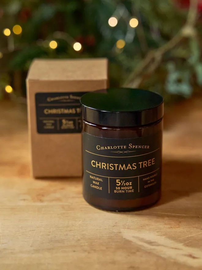 Christmas Tree Candle