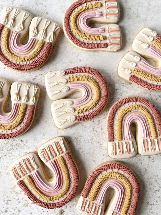 Rainbow Biscuits