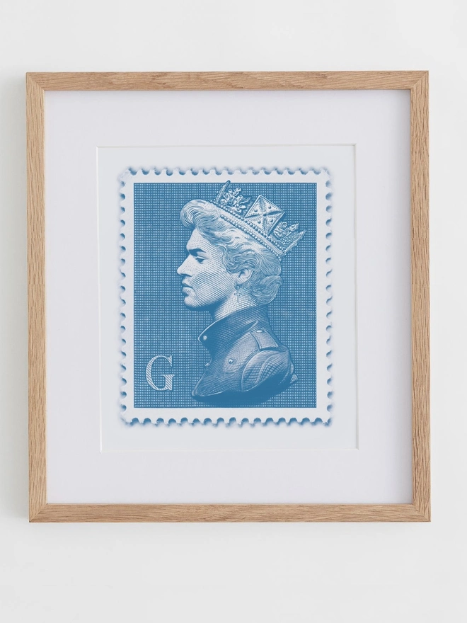  'George Michael Mini Stamp' Art Print 