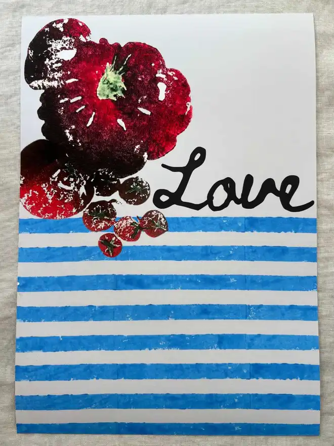 Nic Brittin Love Art Print