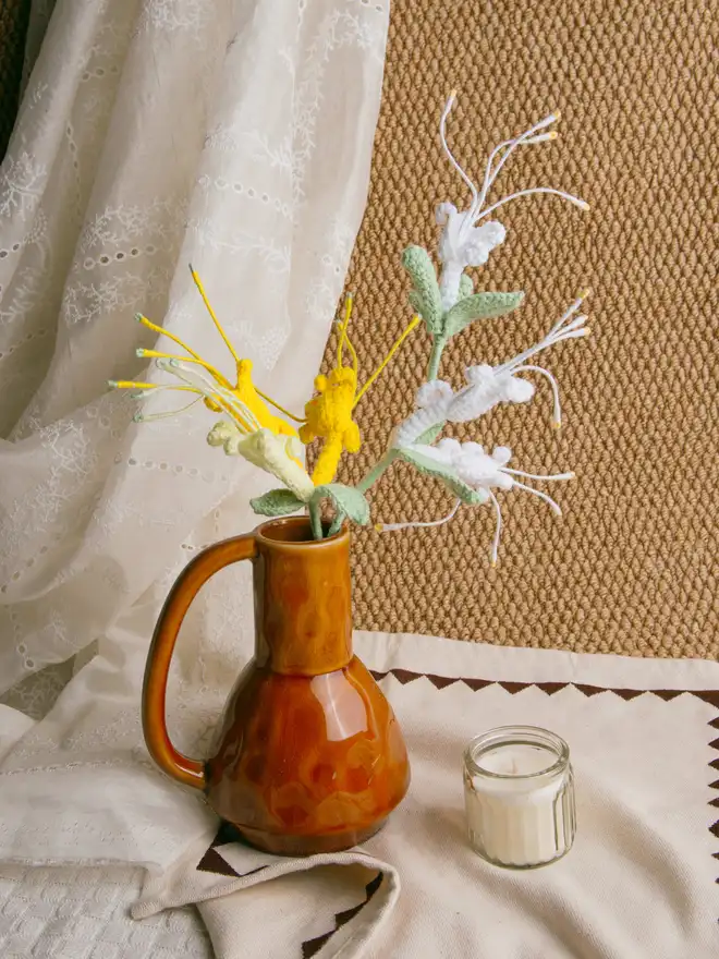 The Way to You Crochet Flower Honeysuckle