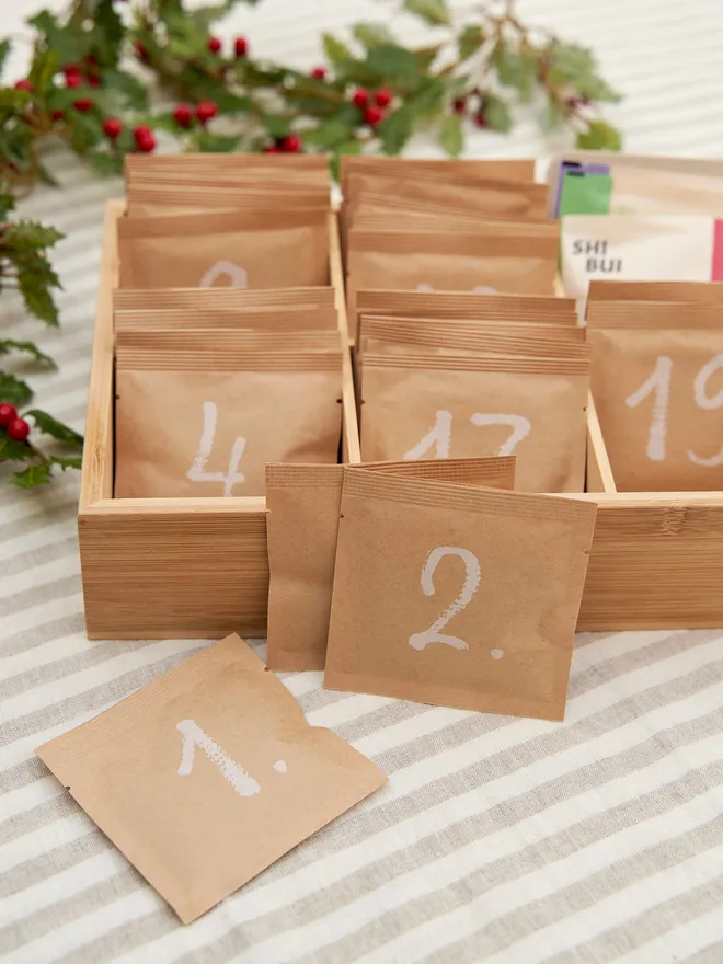 Tea advent calendar 