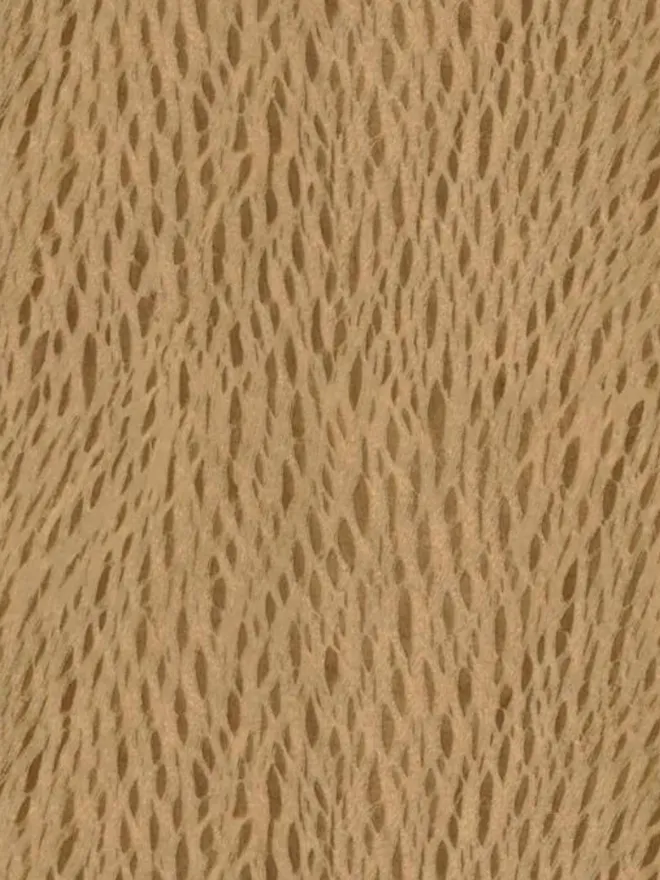 Wheat Veneer Luxurious Wallpaper