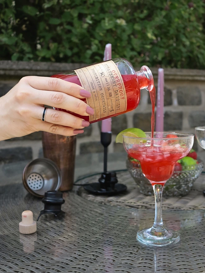 Overproof Strawberry Daiquiri 50cl
