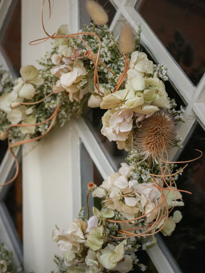 Everlasting Heart Floral Wreath