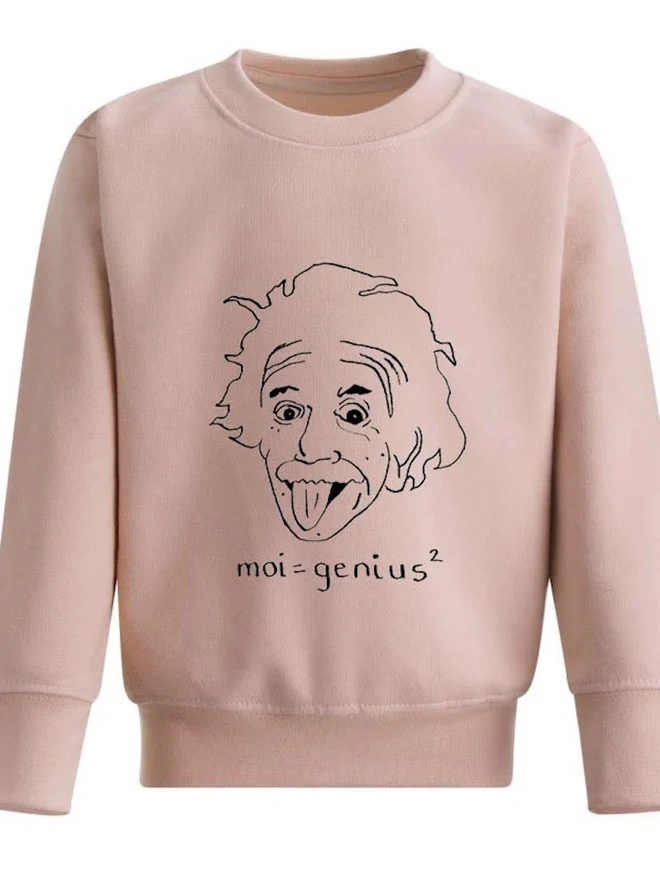 Albert Einstein Kids Sweatshirt