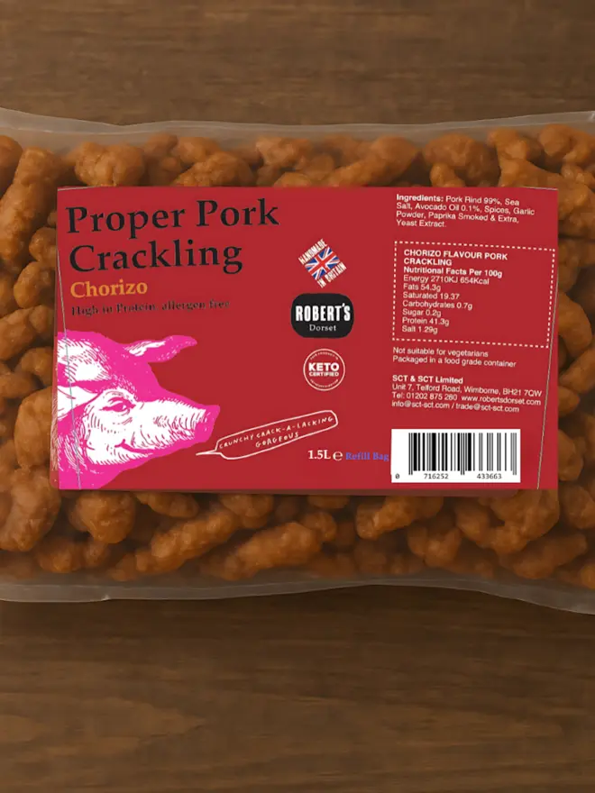 Pork Crackling Refill Bags