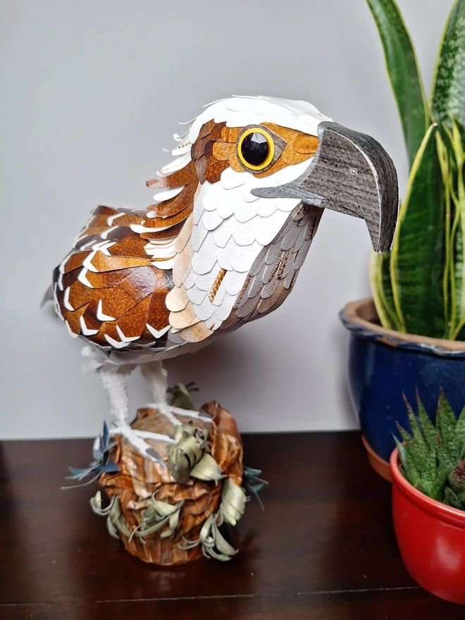 Osprey paper art