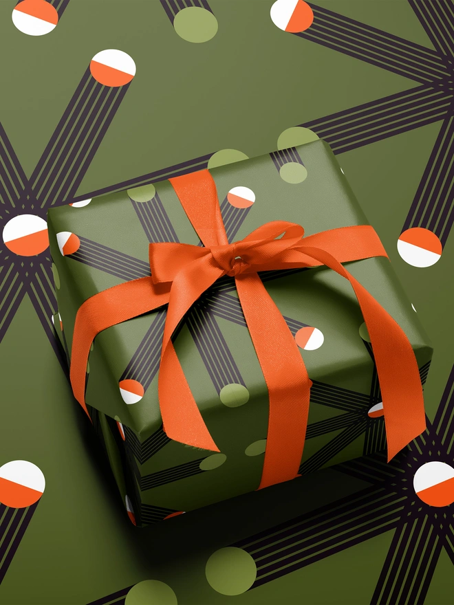 Storigraphic 70s Christmas Wrapping Paper