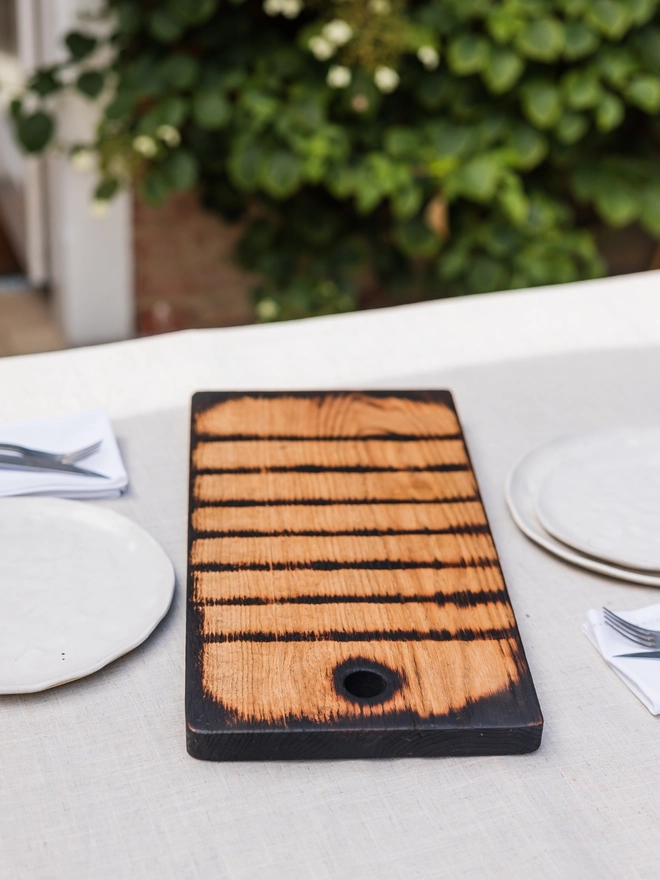 Grilled Cutting And Serving Board