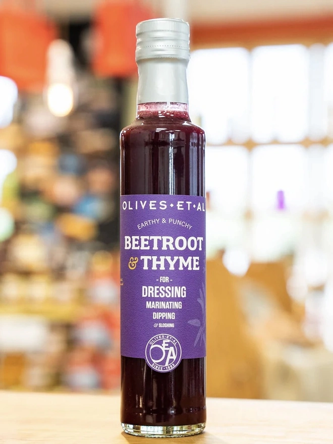 Punchy Beetroot & Thyme Dressing & Marinade badge