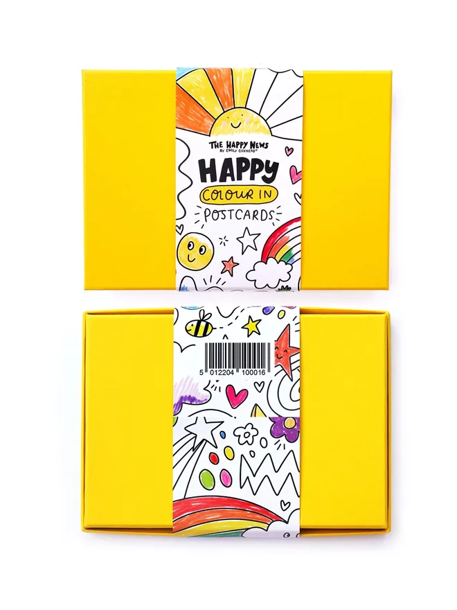 Colour-in Postcards (Pack Of 10)