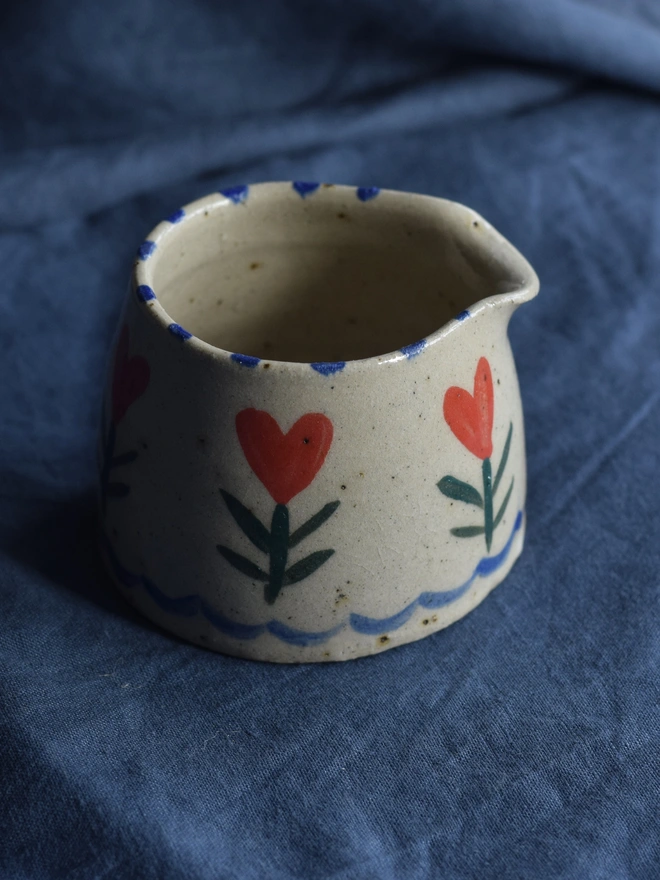 handmade ceramic small jug