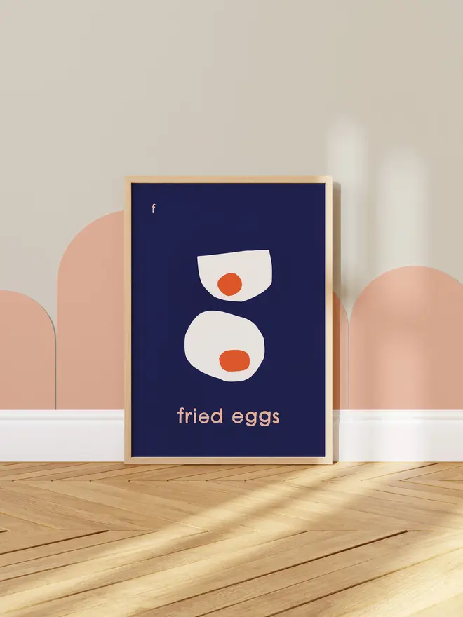 'Fried Eggs' Print