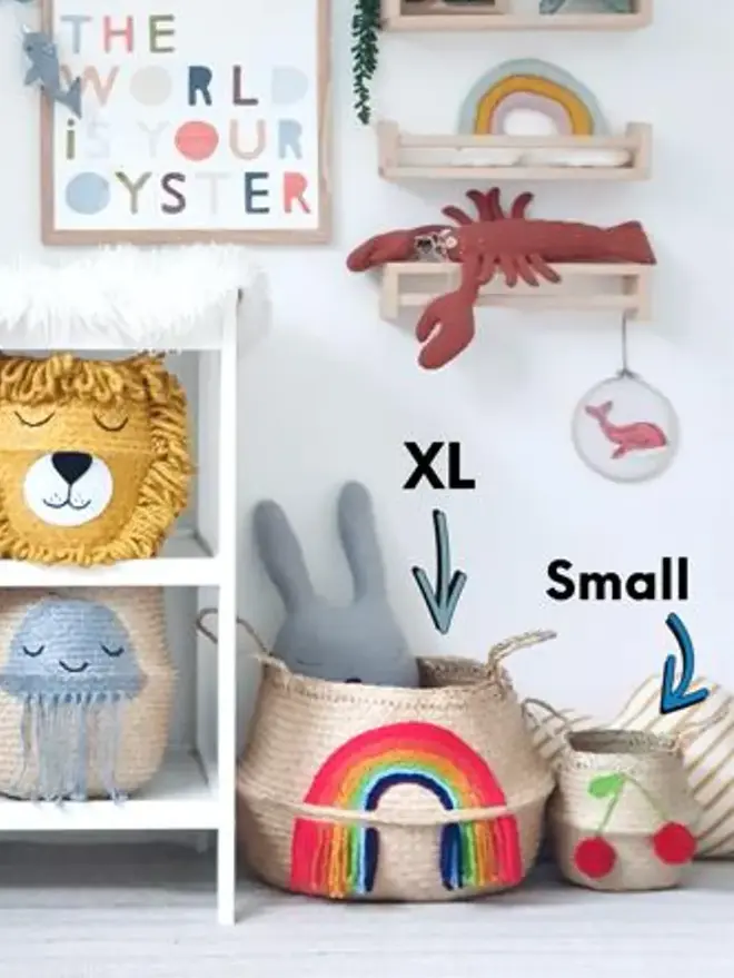 Santa Belly Basket 