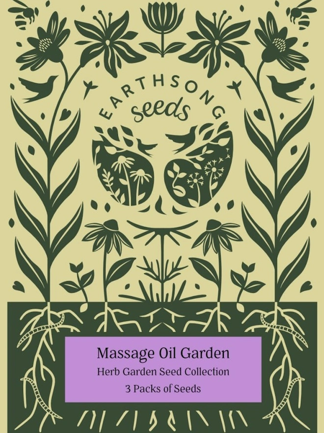 Massage Oil Garden Seed Pack