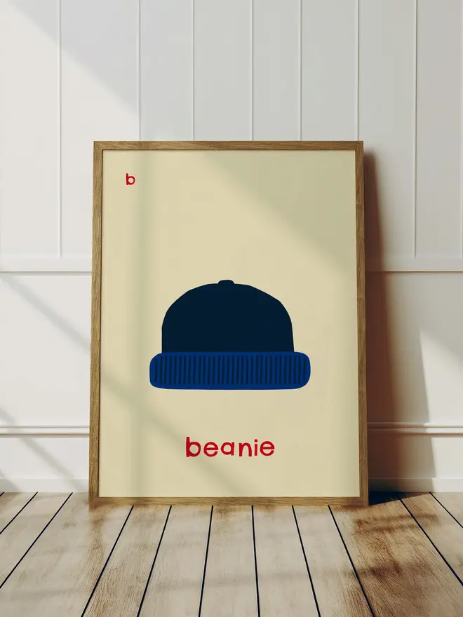 'Beanie' Print
