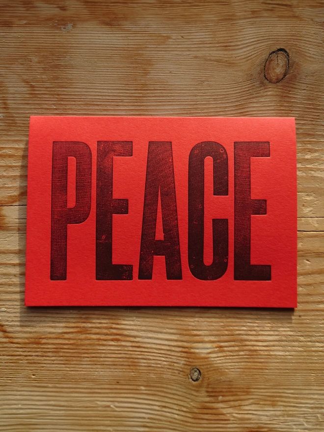 Peace Red