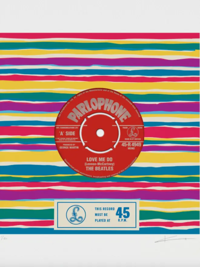 'Love Me Do' - The Beatles  -  Fine Art Print