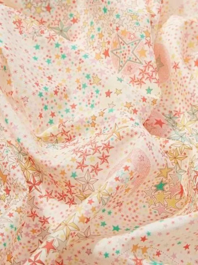Liberty Blush Star Christmas Stocking