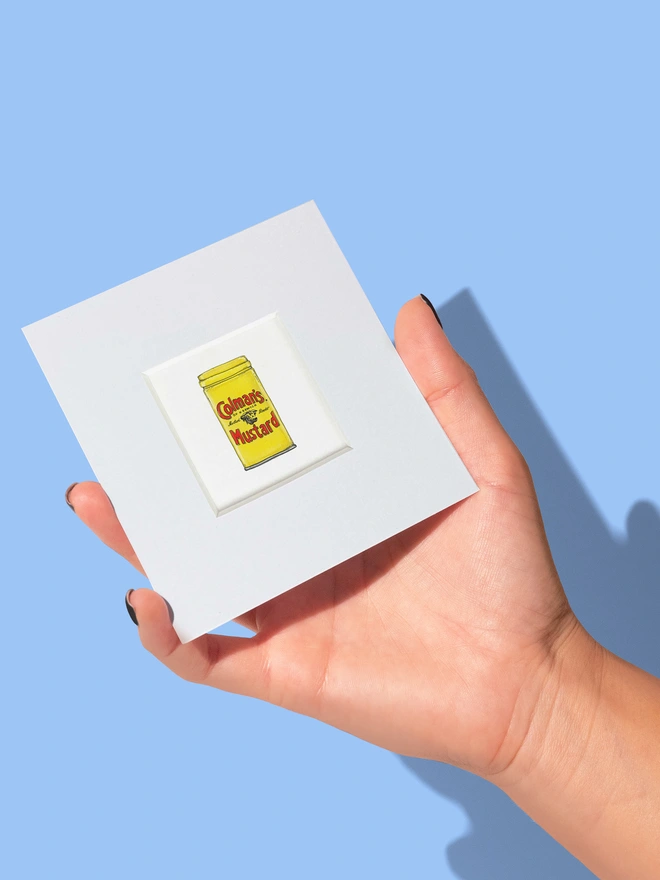 colemans mustard powder tiny print size example