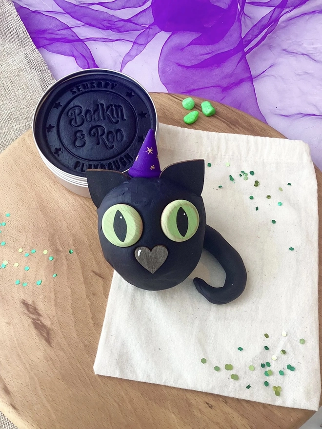 Black Cat Playdough Kit