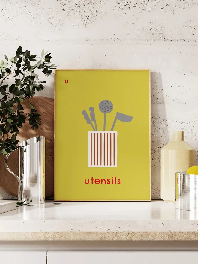 'Utensils' Print
