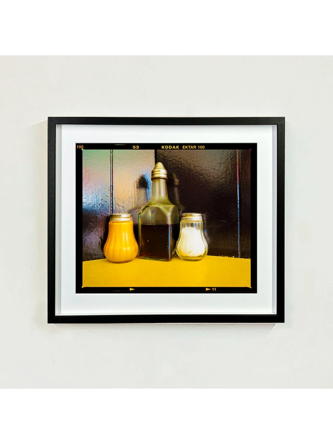 Pepper, Vinegar and Salt small black frame