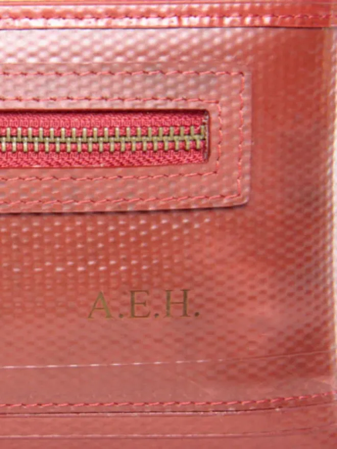 Fire-Hose Large Wash Bag Personalisation