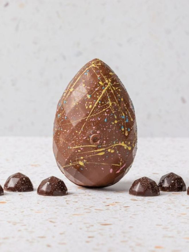 sapphire salted caramel chocolate easter egg