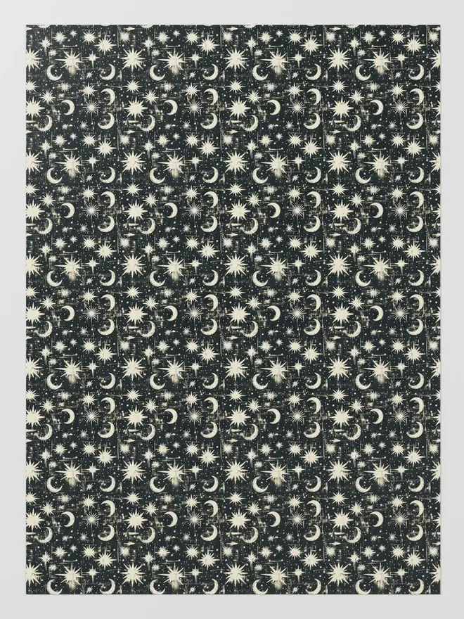 Moon & Stars Wrapping Paper