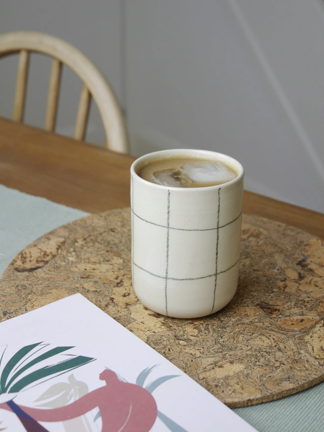Handmade ceramic cup