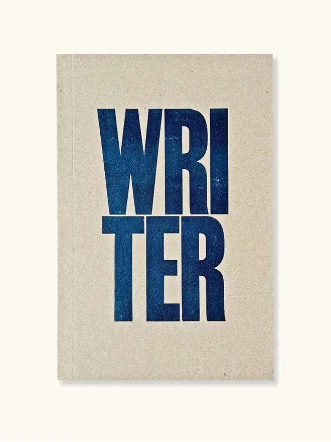 Writer lined notebook