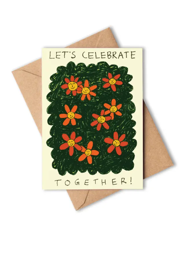 'Lets Celebrate Together' Greeting Card