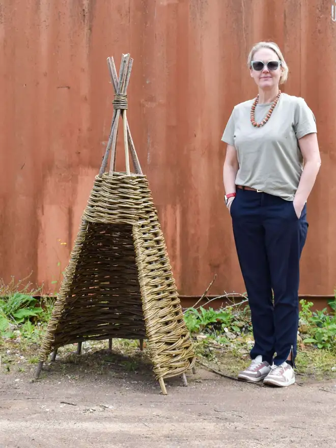 Outdoor Willow Teepees 