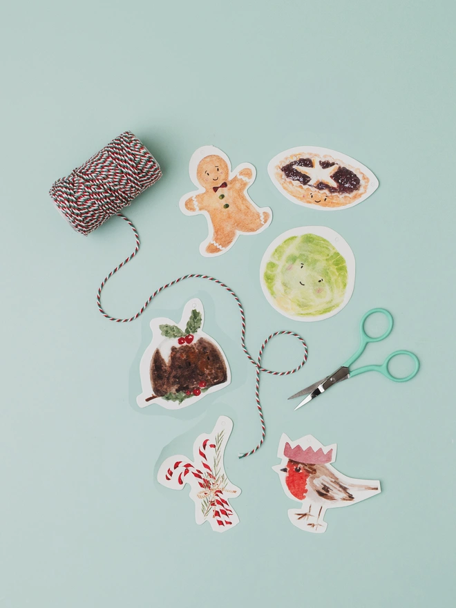 Christmas Gift Tag Set 