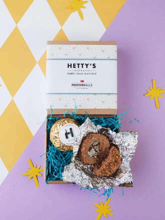 2 box of Hetty's Nutcracker Blondie balls