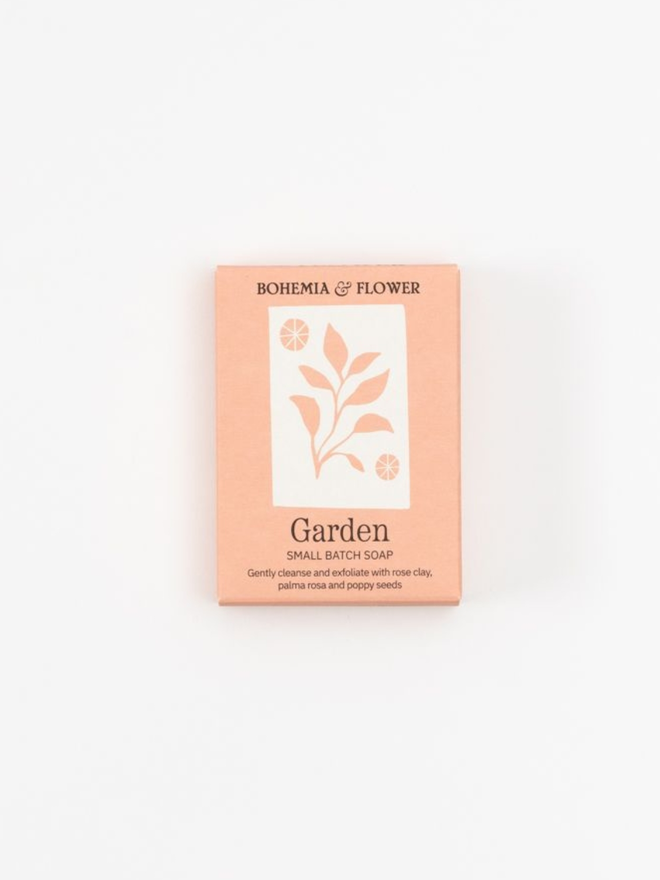 Pink Clay, Rose & Poppy Seed Garden Soap